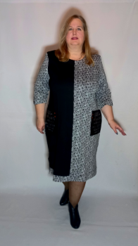 Платье " Ромб карманы"(244)