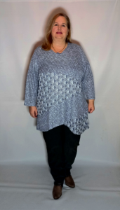 туника "Уют" серый