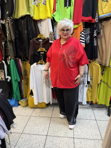Бомбер "Пальма" А801 (Китай, разные фабрики) — размеры 10 xl