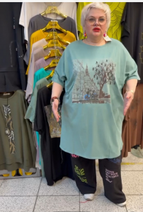 Платье-туника "Город"