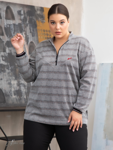 Джемпер (32591652-01-20) (Серебряная нить, Москва) — размеры 60, 62