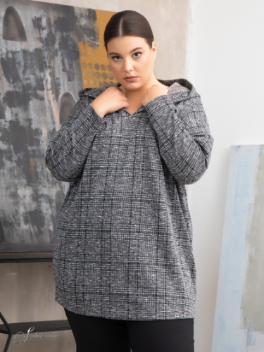 Блузка 32351651-01-02 (Серебряная нить, Москва) — размеры 56, 58, 60, 62