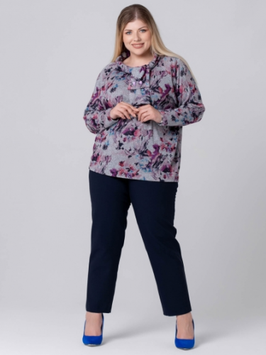 Джемпер 34592393-01-09 (Серебряная нить, Москва) — размеры 58