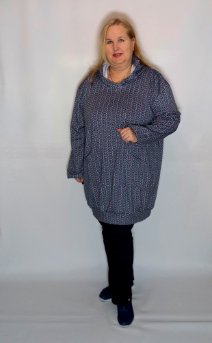 Худи (принт) (Smart-Woman, Россия) — размеры 68-70, 72-74