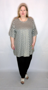 Туника "Классика лето" ( чешуйки розовые)